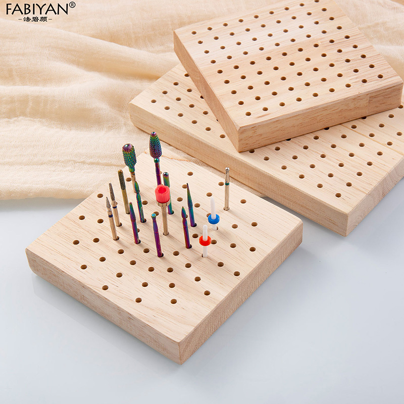 Power Tools Holder - Wood Polishing Head Storage Board Nail