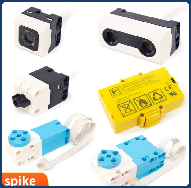 Power Tools Lego - Spike Compatible Blocks with Servo Motor