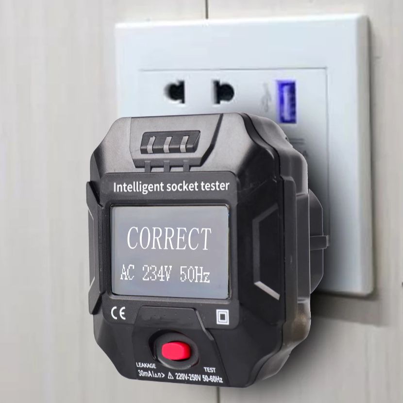 Power Tools Uk Review - TOOLTOP ET89 Intelligent Socket Tester Voltage
