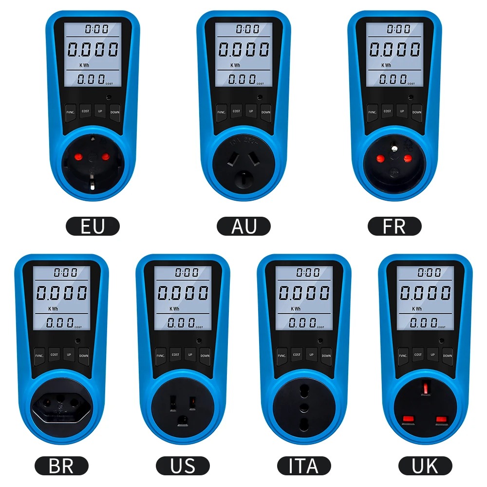 Power Tools Uk Review - Digital Current Meter AC 230V Power