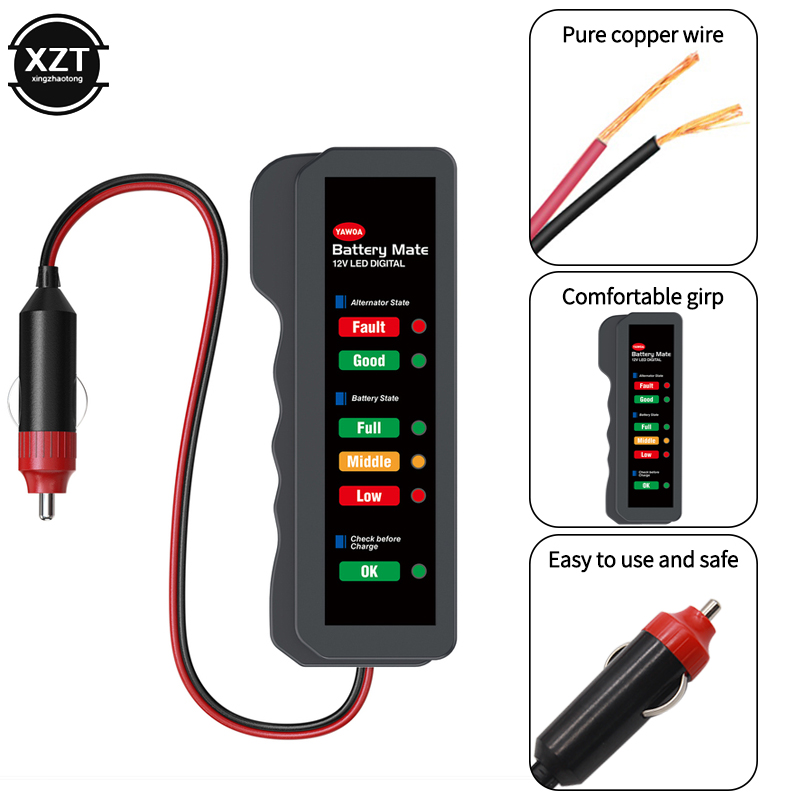 Power Tools In Automotive - Xe Kiểm Tra Pin 6 Màn