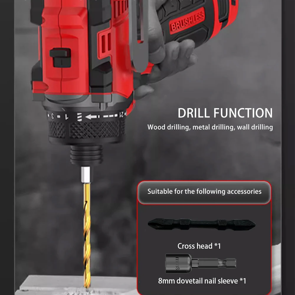 80N.m 18V Brushless Electric D - đánh giá và giá Power Tools Ingco