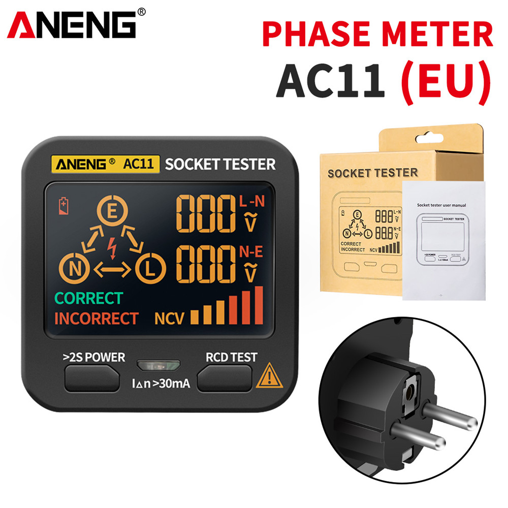 ANENG AC10/AC11 Socket Detecto - đánh giá và giá Power Tools Uk Review