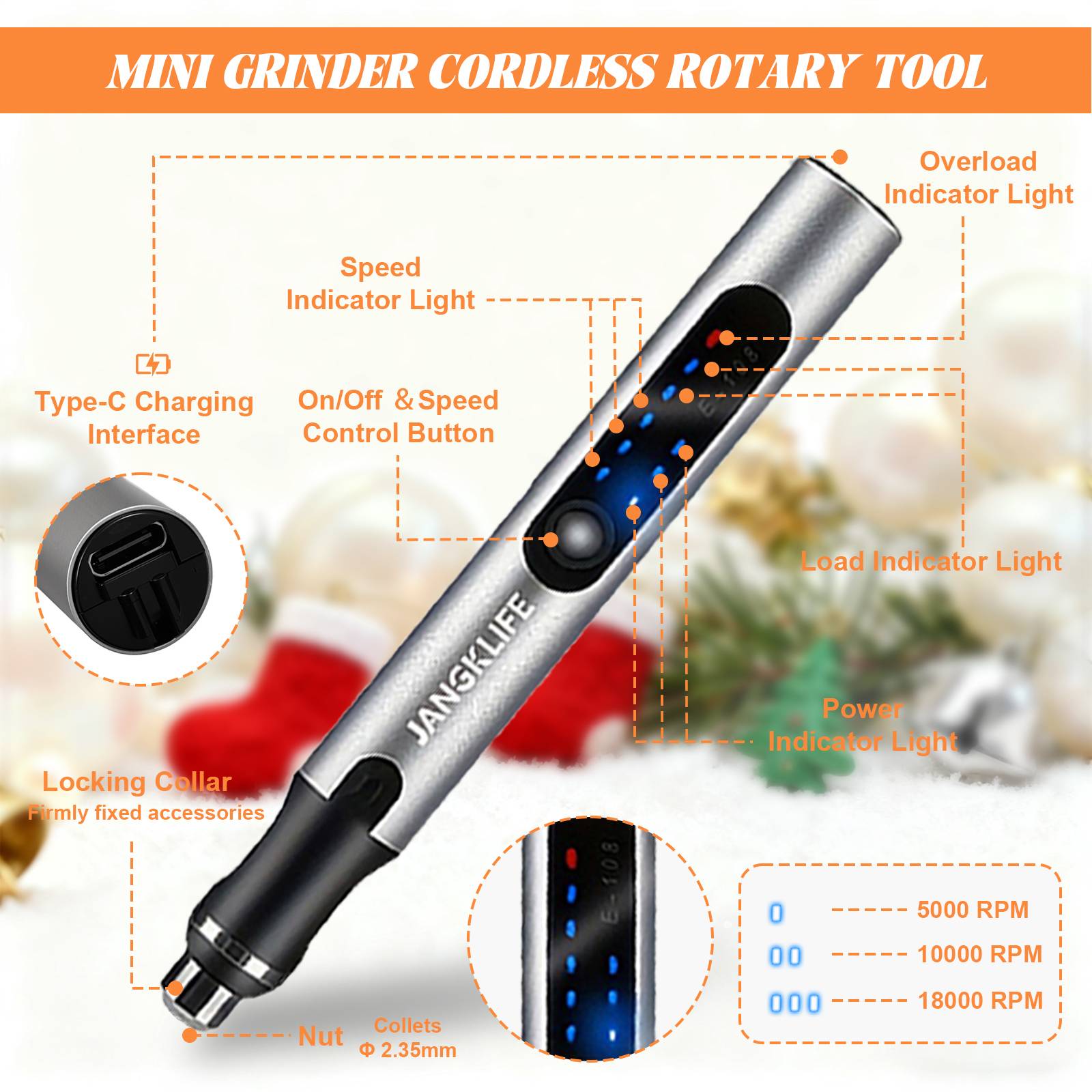 Usb không dây ROTARY Tool Kit  - đánh giá và giá Power Tools Ingco