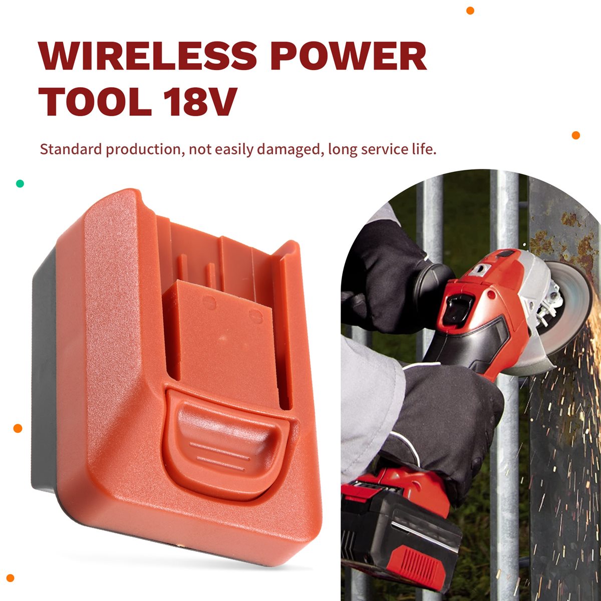 DT81 Upgraded Battery Adapter  - đánh giá và giá Power Tools Einhell