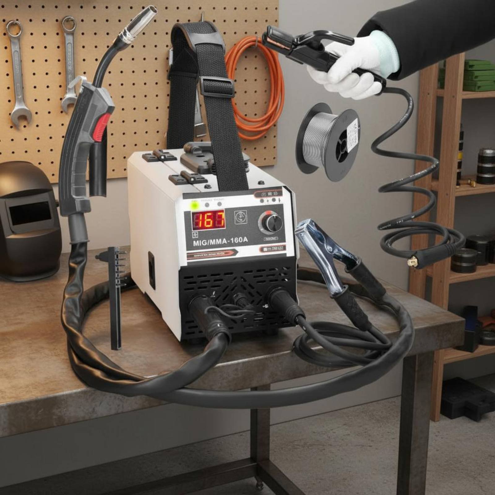 Portable MIG MMA Welder Lightw - đánh giá và giá Power X Tools And Machinery