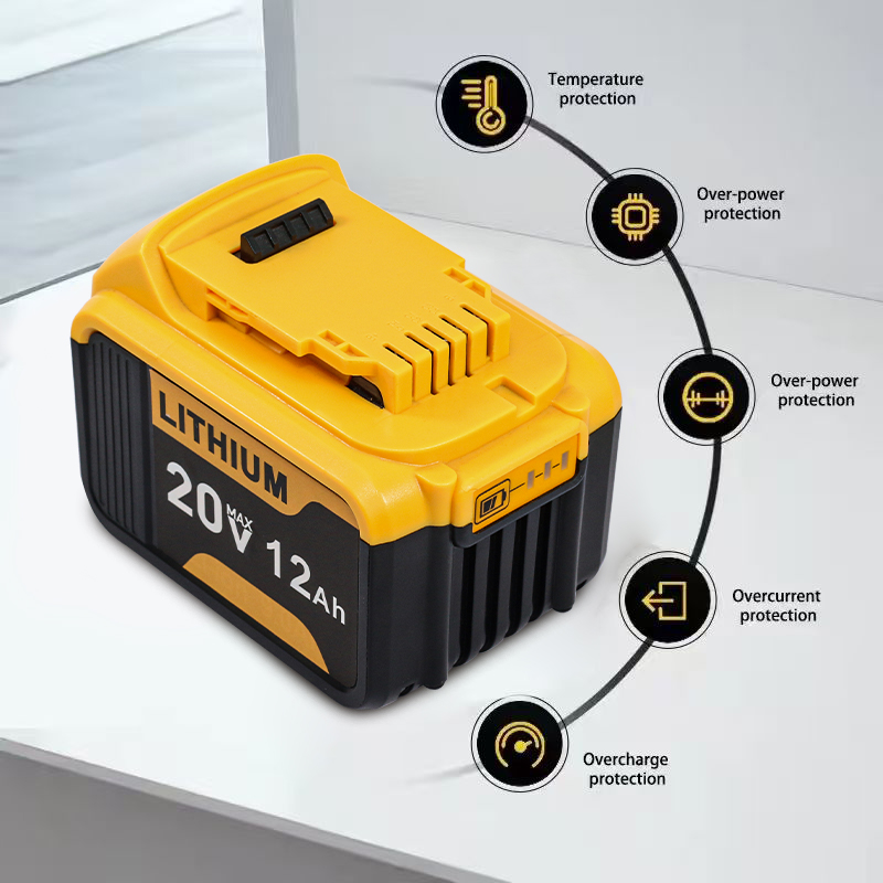 Compatible with DeWalt 18v 20V - đánh giá và giá Power Tools Yellow And Black