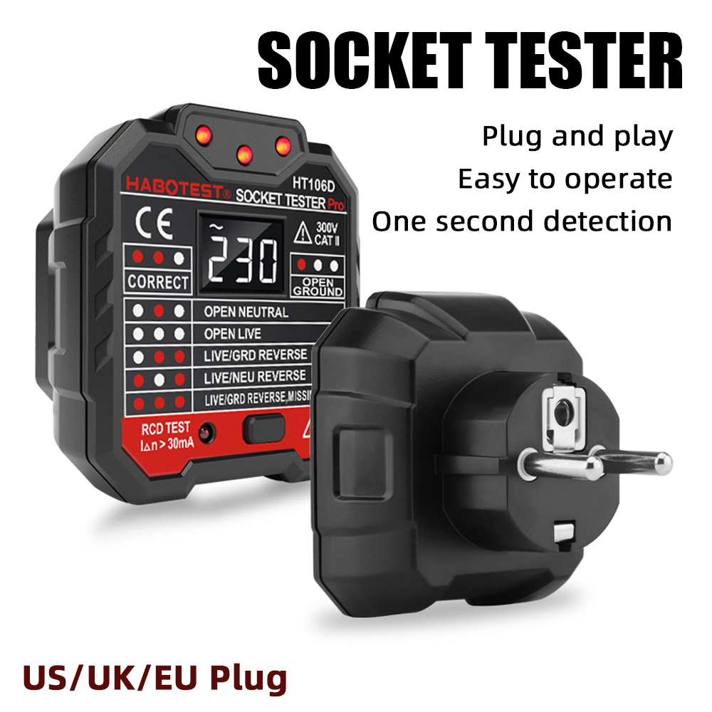 Outlet Tester Voltage Detector - đánh giá và giá Power Tools Uk Review