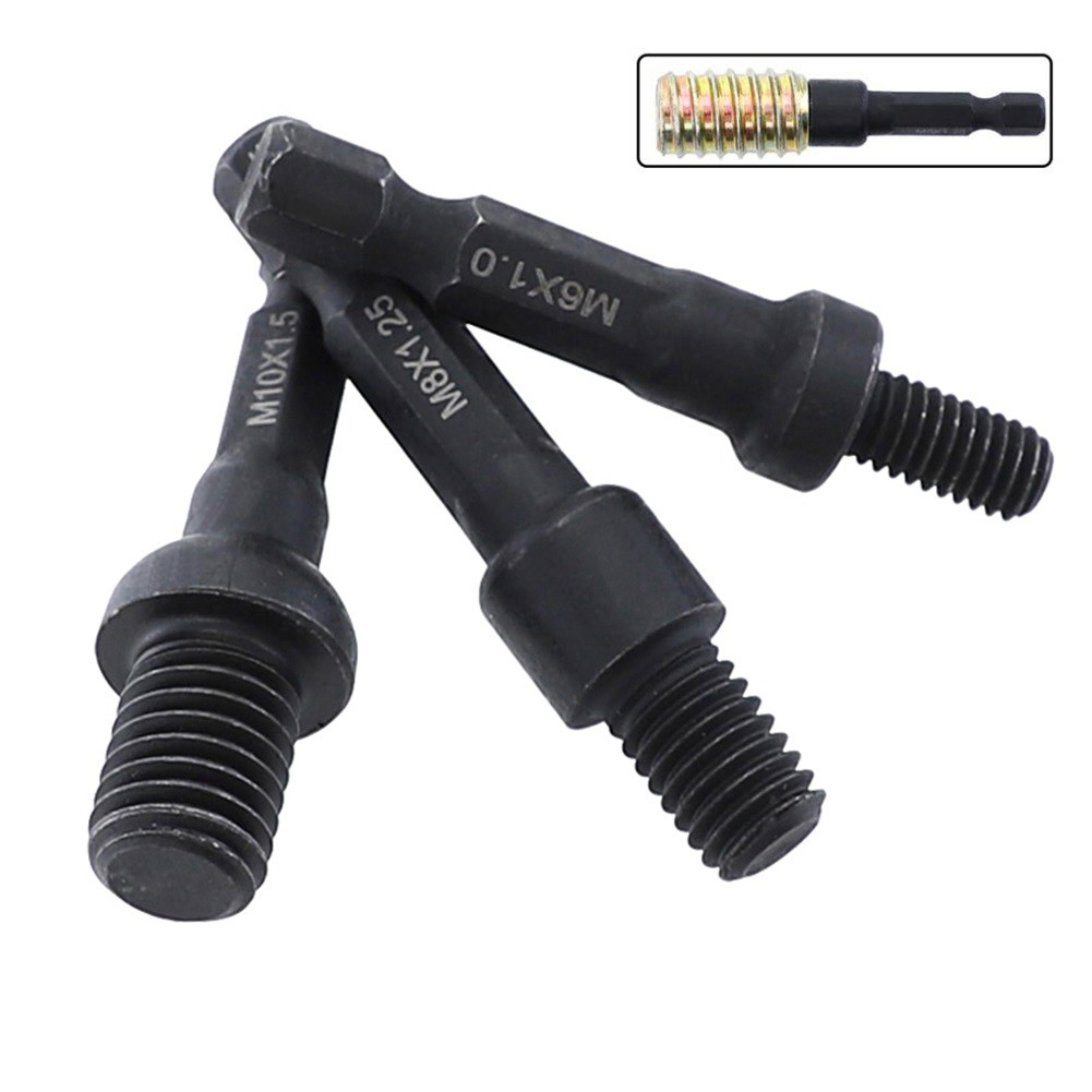 3Pcs Socket Adapter M6/M8/M10  - đánh giá và giá Einhell Power X Tools
