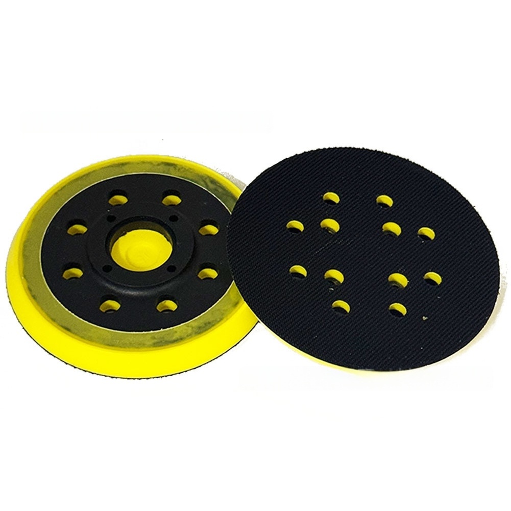 5 Inch 8 Hole Yellow Black Pol - đánh giá và giá Power Tools Yellow And Black