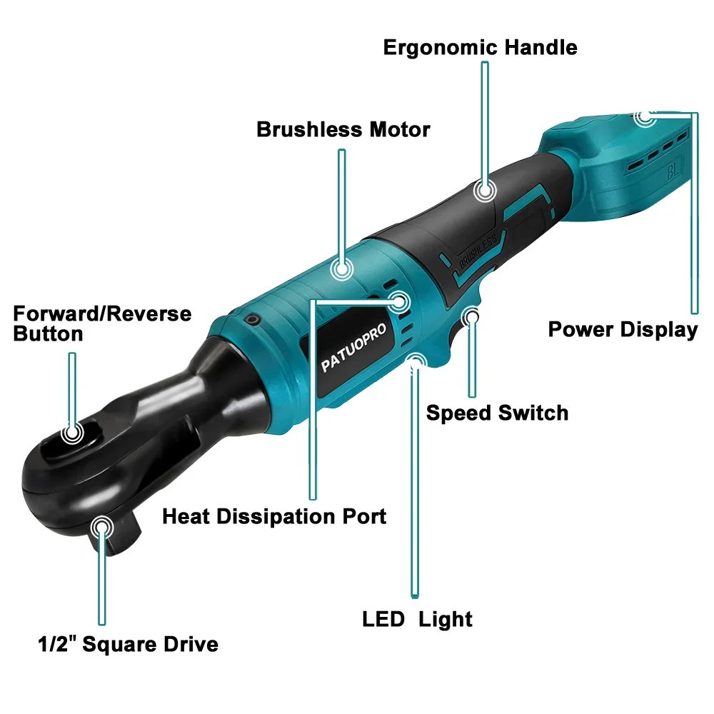 300N.m Brushless Electric Ratc - đánh giá và giá Power Tools Ingco