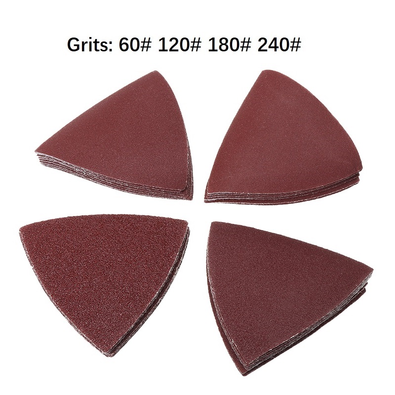 40pc Triangle Sandpaper 60/120 - đánh giá và giá Oscillating Multi Tool