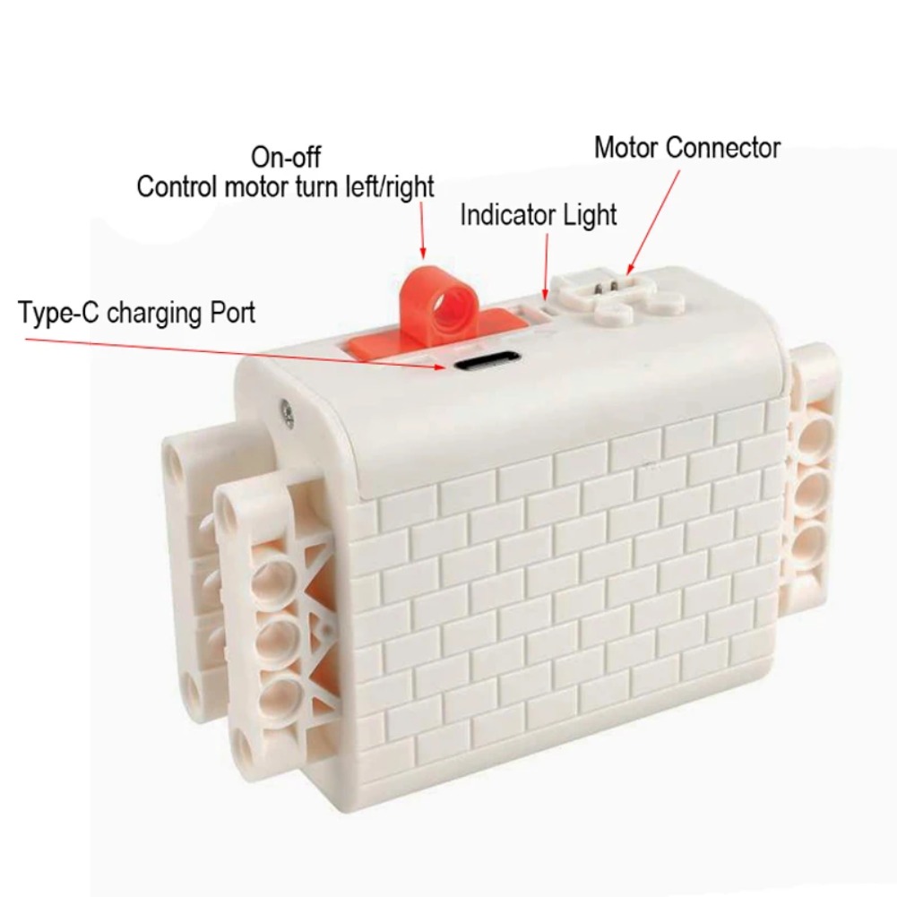 MOC Rechargeable AA /AAA Batte - đánh giá và giá Power Tools Lego