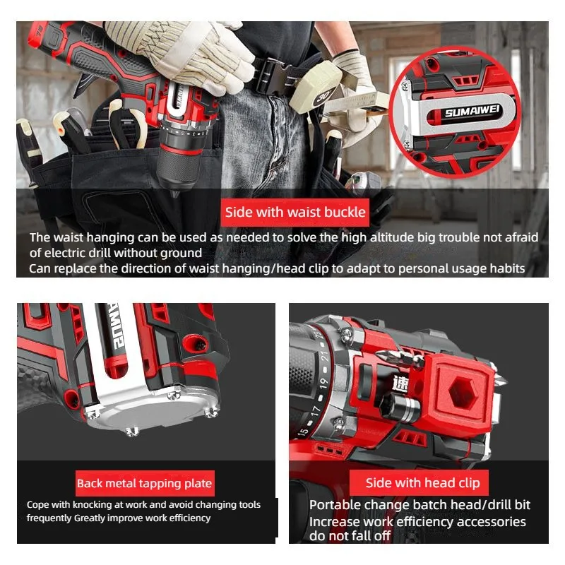 Brushless Electric Drill Tappi - đánh giá và giá Power Tools Ingco