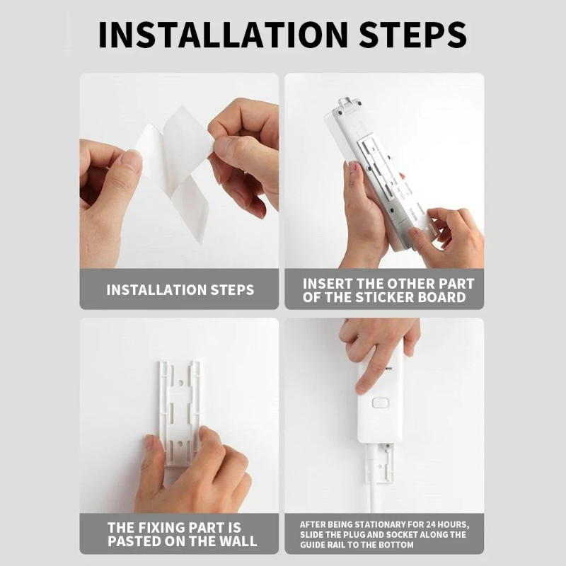 Self-Adhesive Power Socket Str - đánh giá và giá Power Tools Holder