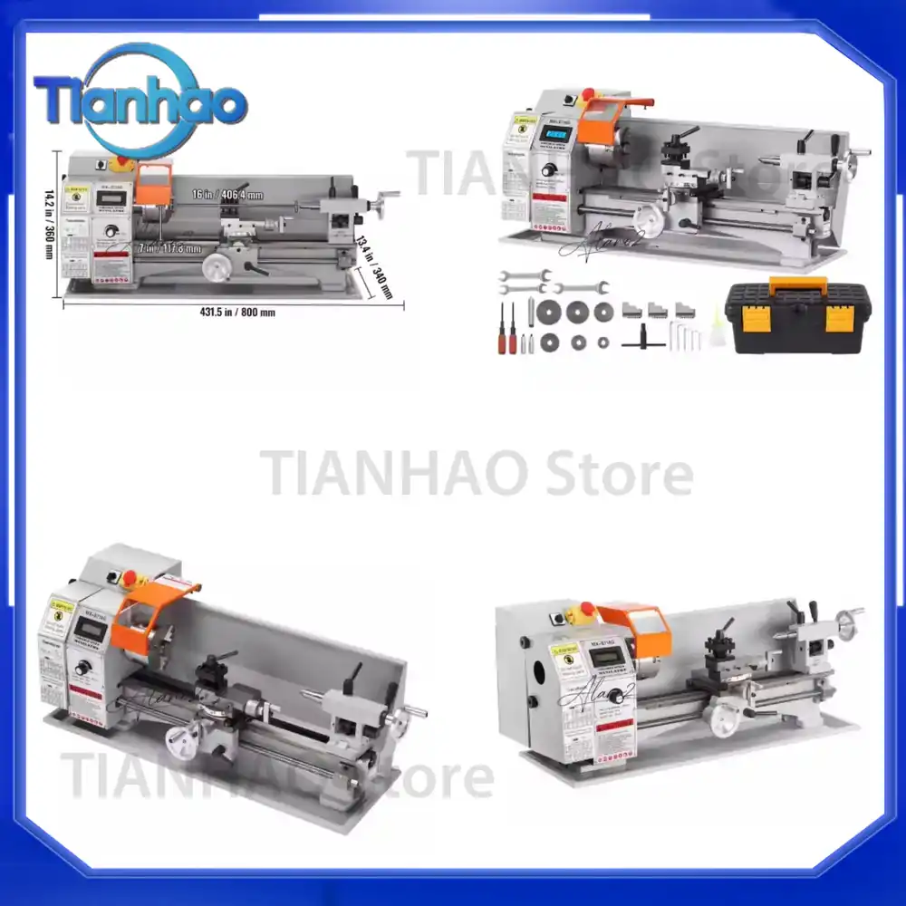 7'' x 16'' Metal Lathe Machine - đánh giá và giá Power X Tools And Machinery