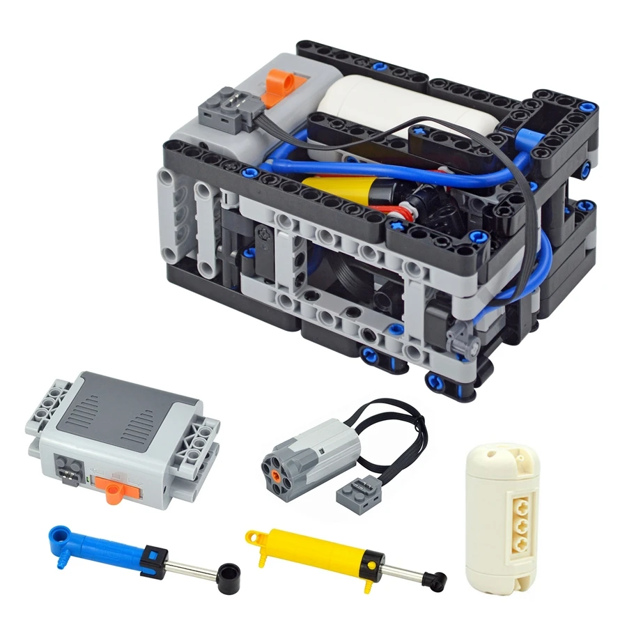 NEW Bricks Technical Pneumatic - đánh giá và giá Power Tools Lego