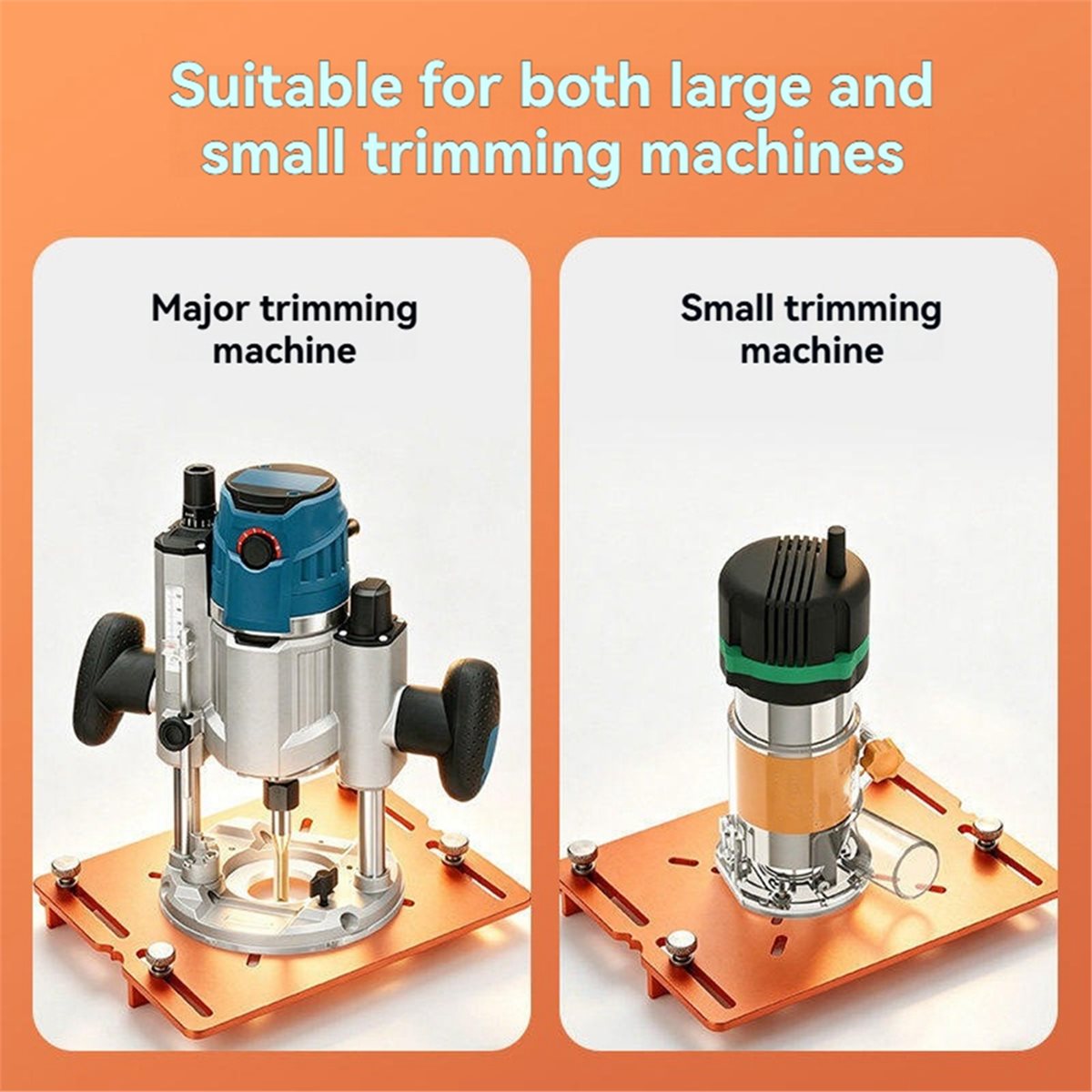 Cutting Machine Base Plate wit - đánh giá và giá Router Trim Base