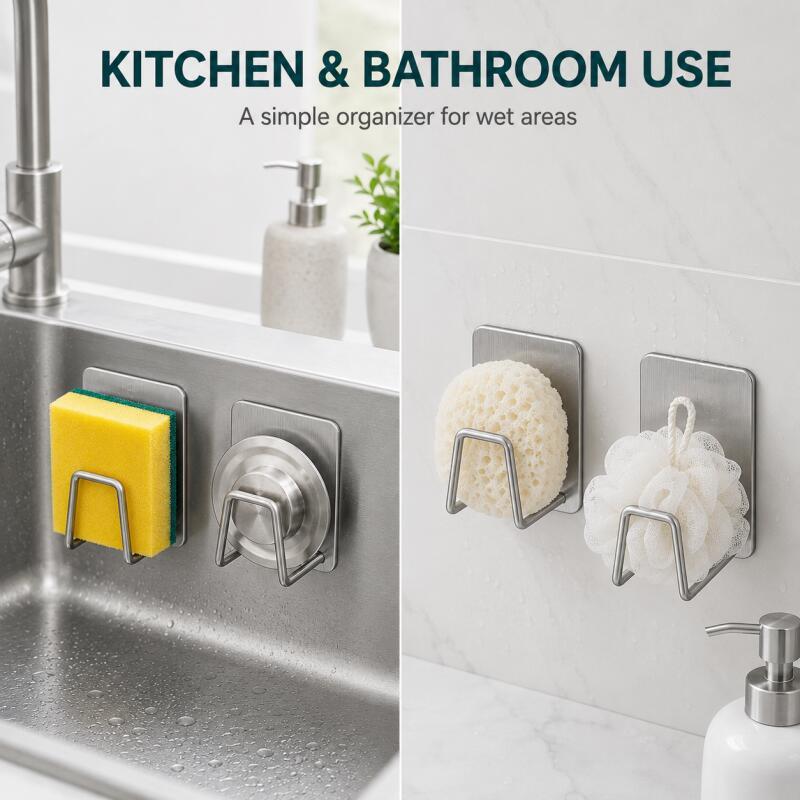 Self-Adhesive Stainless Steel  - đánh giá và giá Power Tools Holder