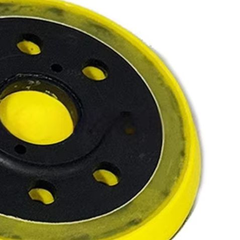 5 Inch 8 Hole Polyurethane Bac - đánh giá và giá Power Tools Yellow And Black