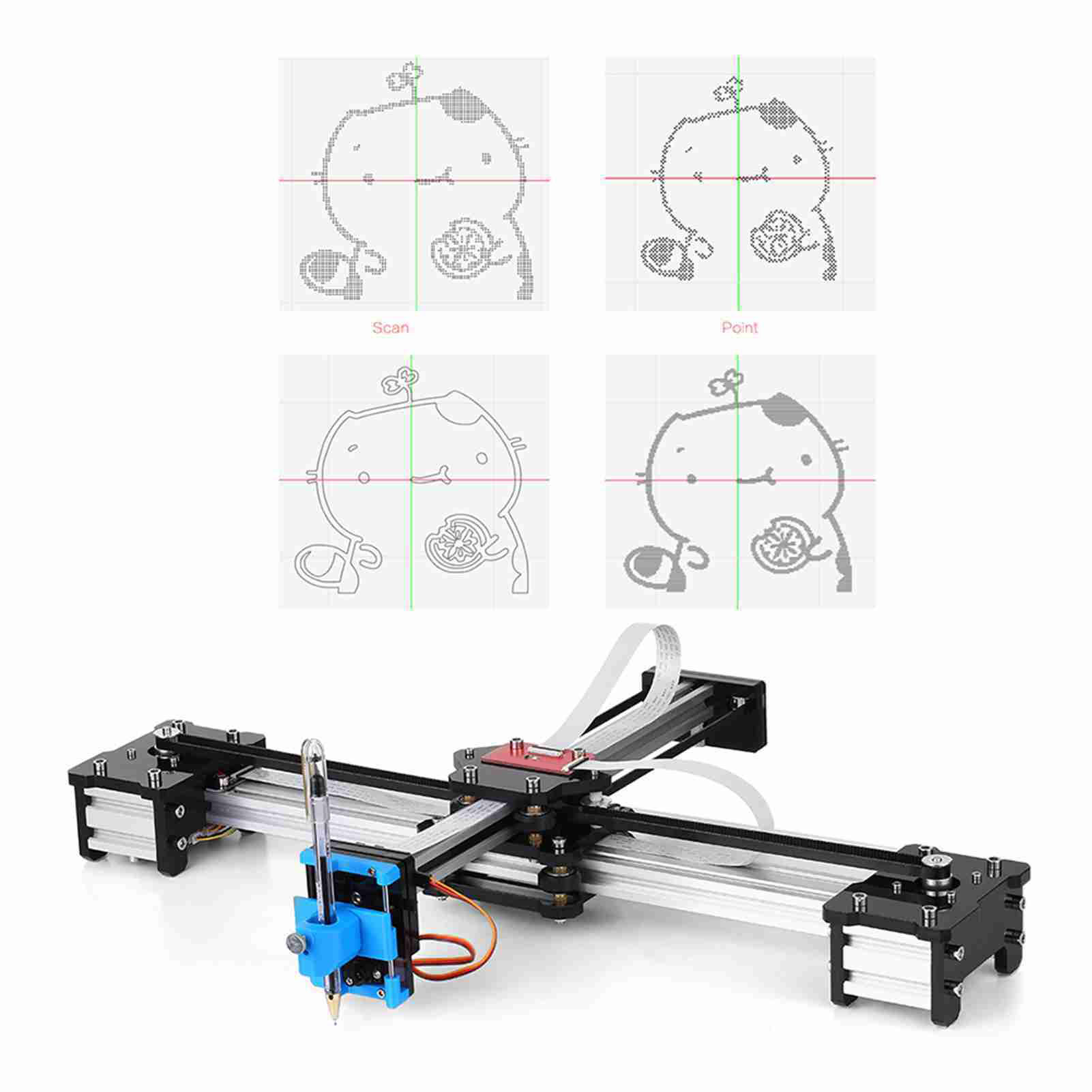 VG-X4 Desktop Assembled Plotte - đánh giá và giá Power Tools Drawing