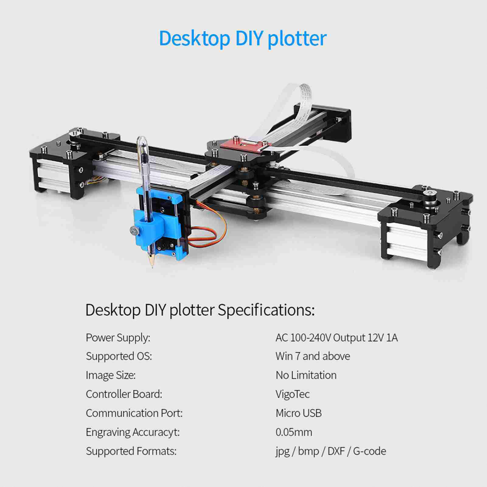 VG-X4 Desktop Assembled Plotte - đánh giá và giá Power Tools Drawing