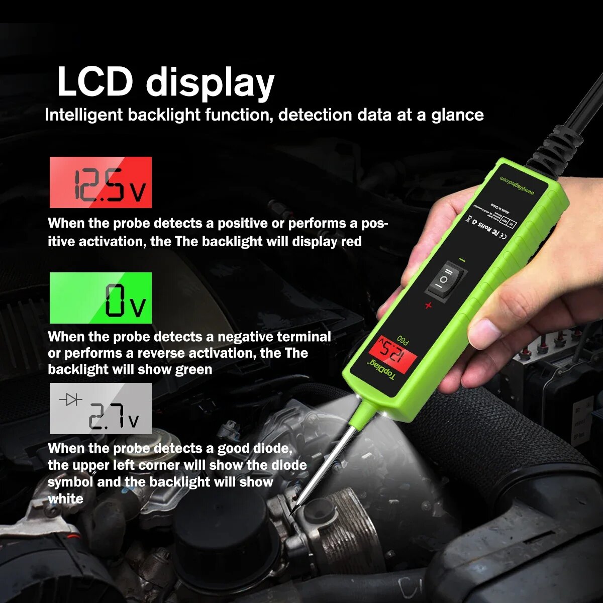 Jdiag P60 Automotive Power Cir - đánh giá và giá Power Tools In Automotive