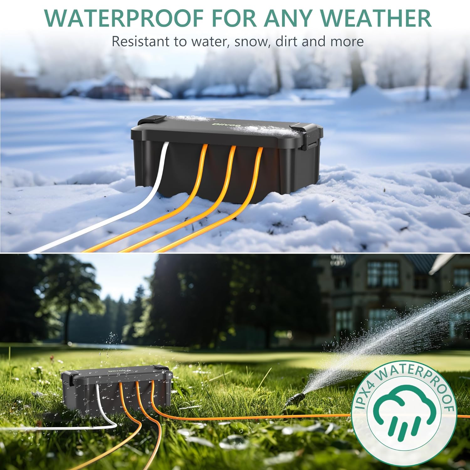 Diivoo Outdoor Waterproof Elec - đánh giá và giá Power Tools Extension
