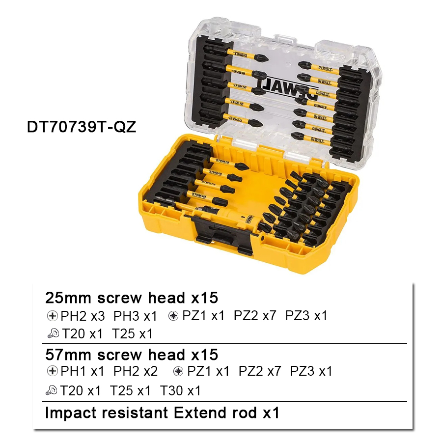 DeWalt 31-Piece Screw Driving  - đánh giá và giá Power Tools Yellow And Black