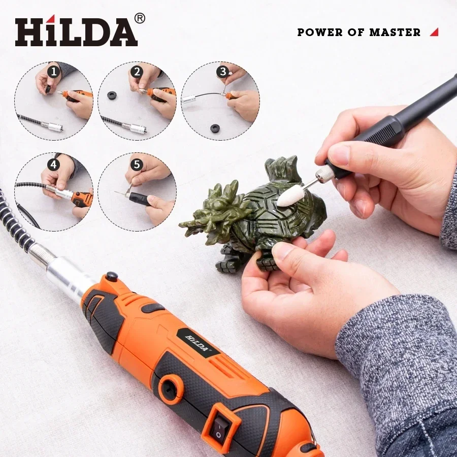 HILDA 200W Engraver Electric D - đánh giá và giá Power Tools Ingco