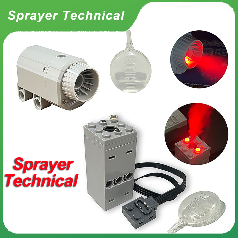 New Technical spray smoke Moto - đánh giá và giá Power Tools Lego