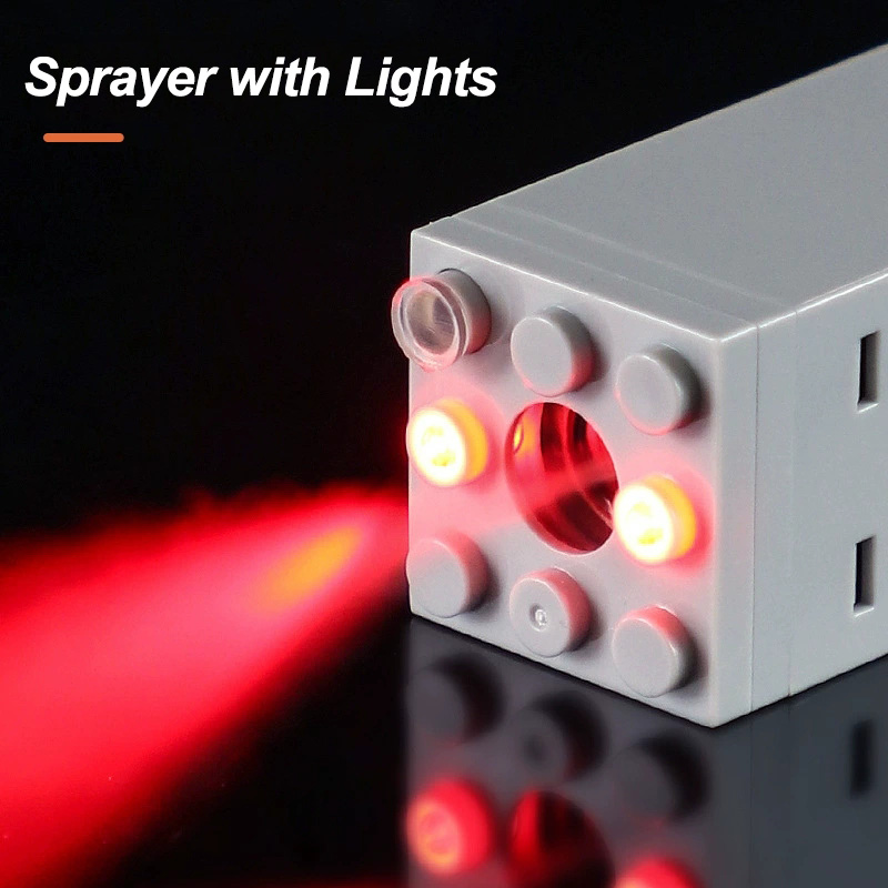 New Technical spray smoke Moto - đánh giá và giá Power Tools Lego