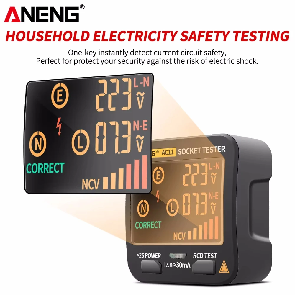 ANENG AC11 Digital Smart Socke - đánh giá và giá Power Tools Uk Review
