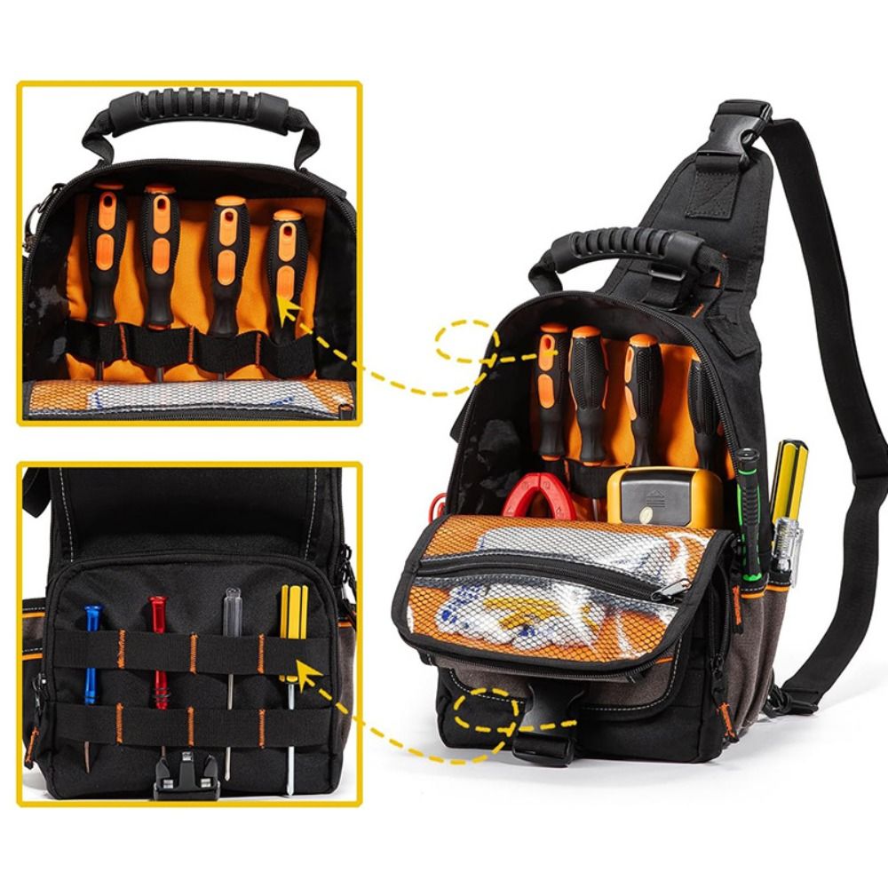 Zippered Electrician Tool Pouc - đánh giá và giá Power Tools Band
