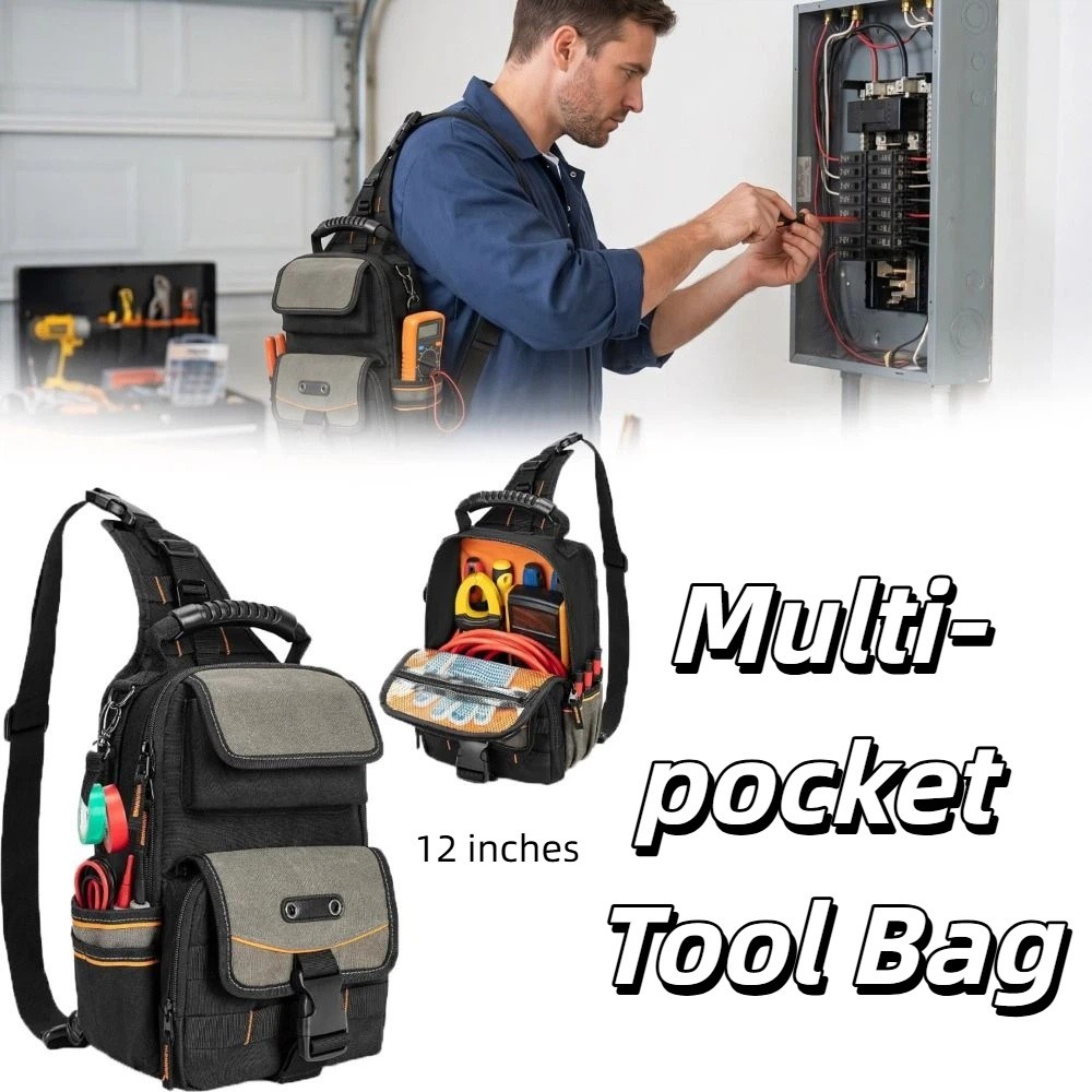 Zippered Electrician Tool Pouc - đánh giá và giá Power Tools Band