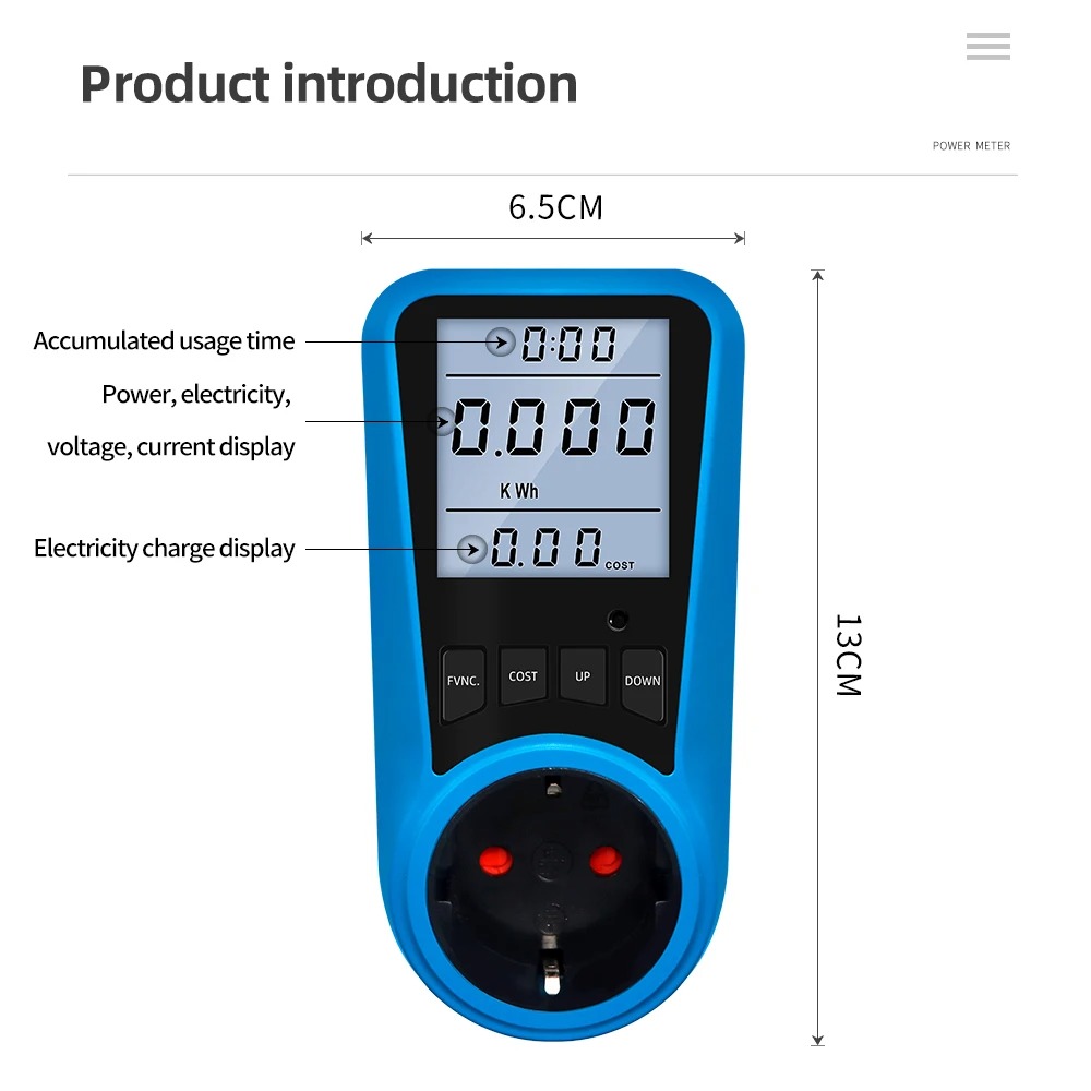 Digital Current Meter AC 230V  - đánh giá và giá Power Tools Uk Review