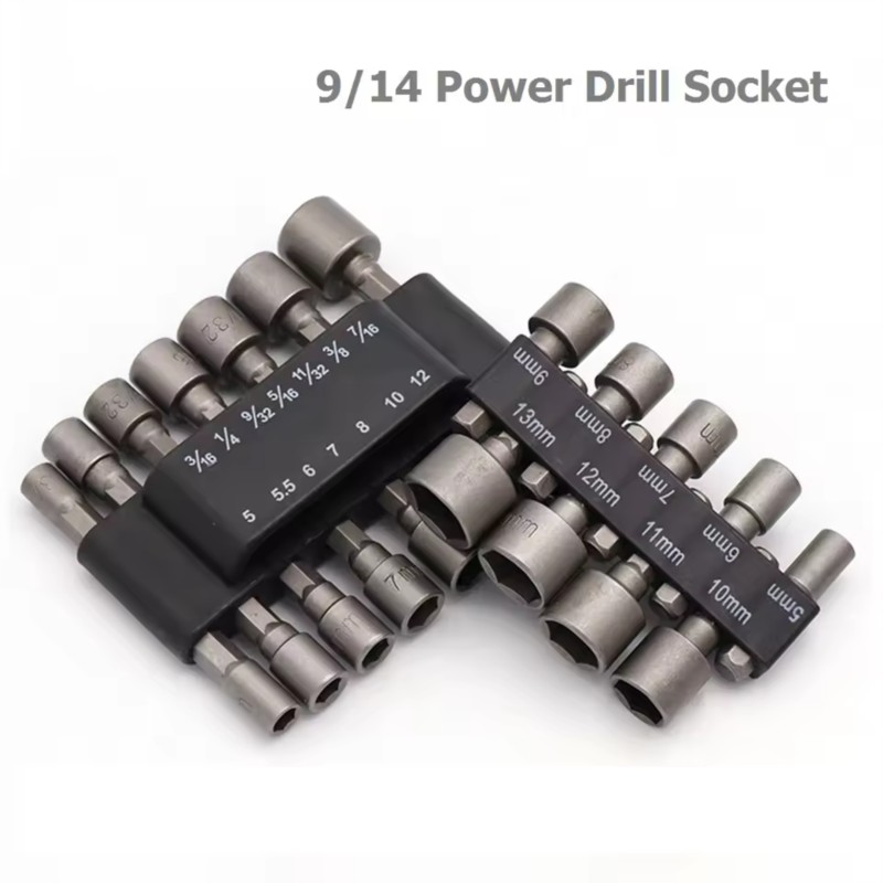 9/14Pcs Set Socket Wrench Powe - đánh giá và giá Power Tools Extension