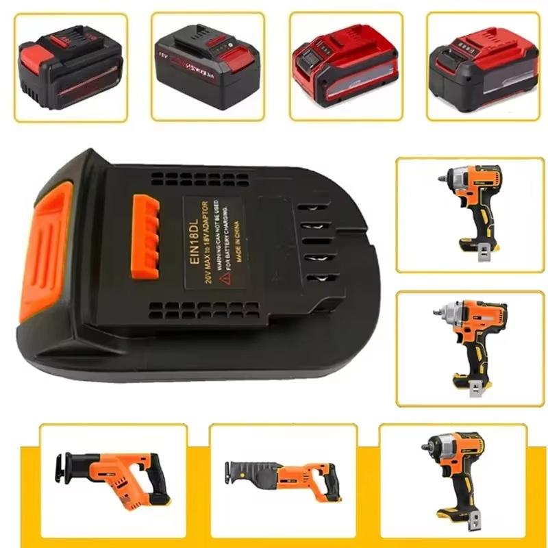 Tool Battery Adapter for Dewal - đánh giá và giá Power Tools Einhell