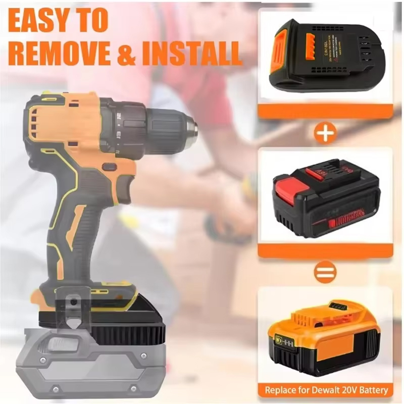 Tool Battery Adapter for Dewal - đánh giá và giá Power Tools Einhell