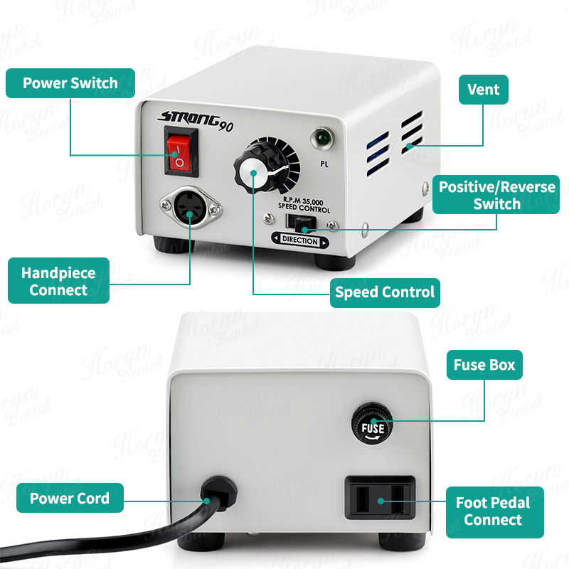 65W Strong 90 Micromotor 102L/ - đánh giá và giá Power Tools Review