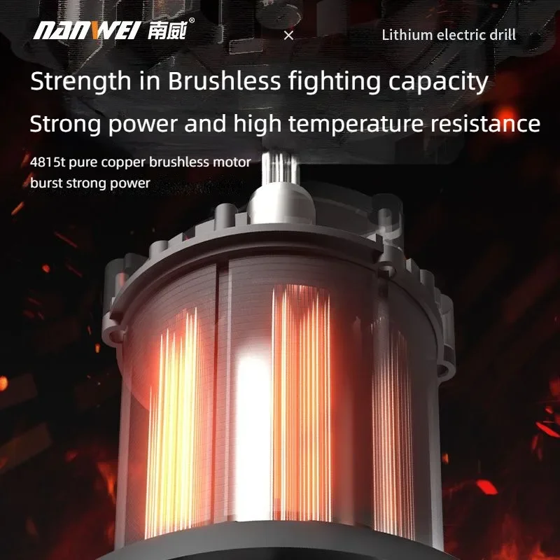 NANWEI Brushless Electric Dril - đánh giá và giá Power Tools Ingco