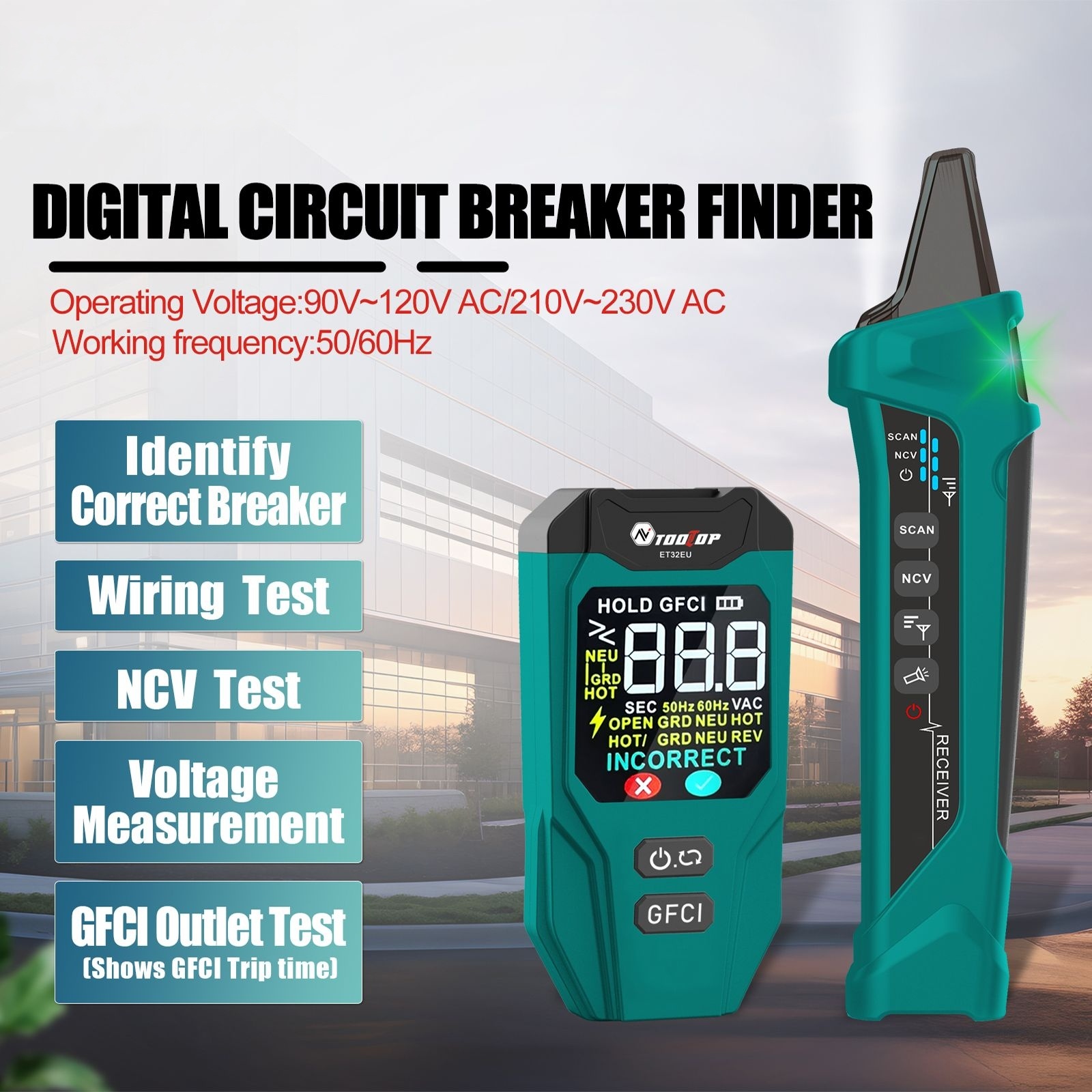 TOOLTOP ET32 Digital Circuit B - đánh giá và giá Power Tools Uk Review