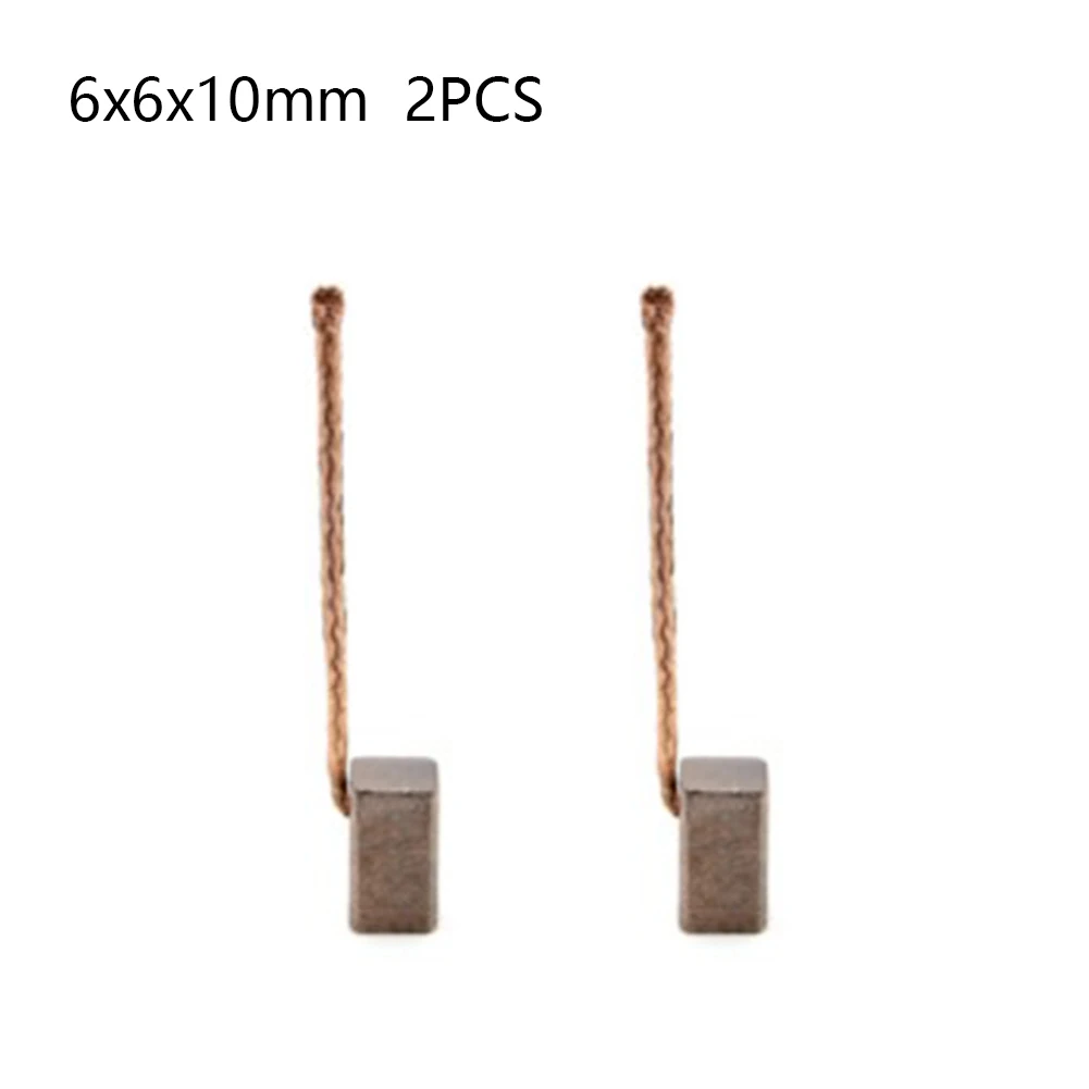 2 10Pcs 6x6x10mm Carbon Brush  - đánh giá và giá Power Tools In Automotive