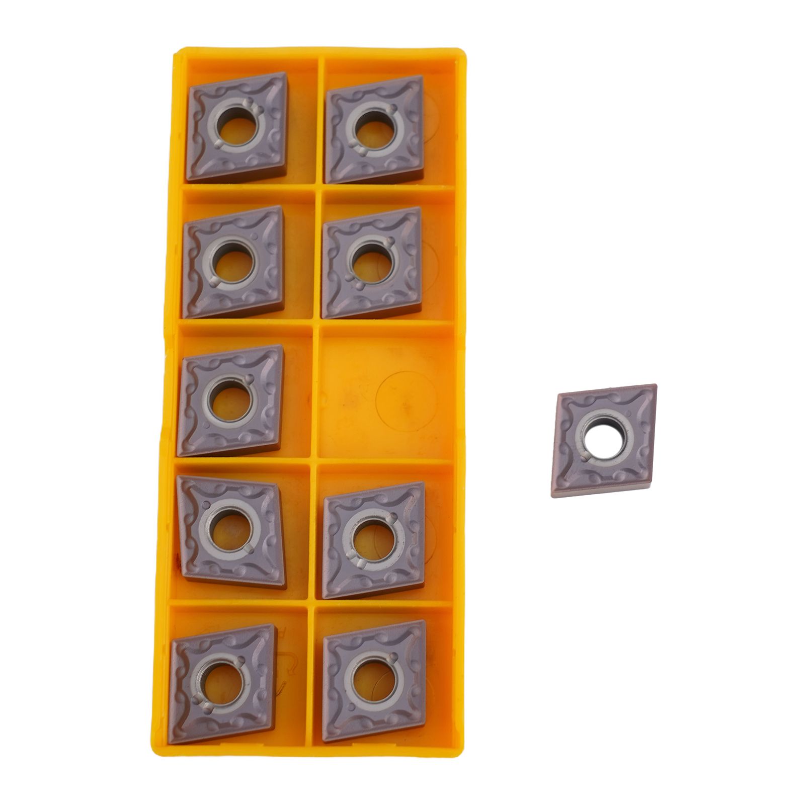 New CarbideTurningInsert Preci - đánh giá và giá Power Tools Yellow And Black