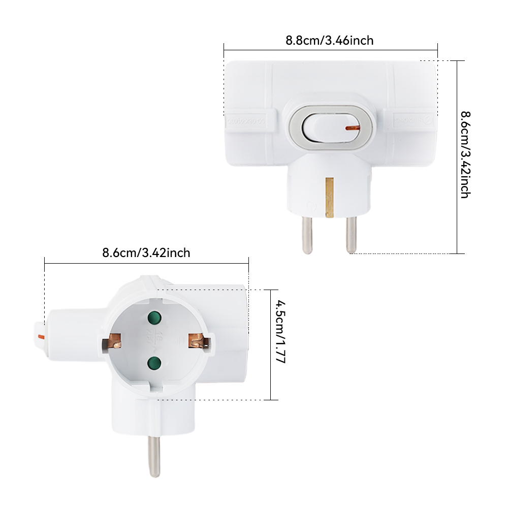 1/2pcs European Standard Multi - đánh giá và giá Power Tools Extension