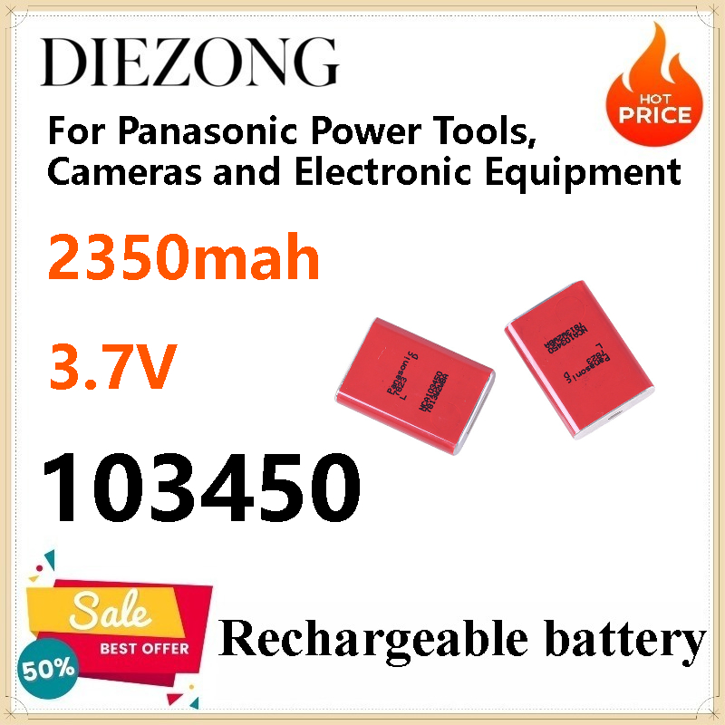 4pcs 3.7V NCA103450 2350mah Ba - đánh giá và giá Power Tools Panasonic